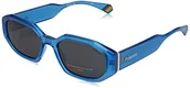 Okulary przeciwsłoneczne - Polaroid Okulary przeciwsłoneczne damskie, Mvu/M9 Azure, 55 - miniaturka - grafika 1