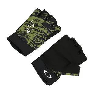 Rękawiczki rowerowe unisex Oakley SEEKER FINGERLESS zielone FOS901492-9ZY - Rękawiczki - miniaturka - grafika 1