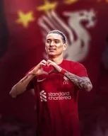 Puzzle - PUZZLE Darwin Nunez Liverpool FC A3 252 el z Nadrukiem + IMIĘ Pudełko - miniaturka - grafika 1