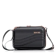 Kosmetyczki, organizery i kuferki - Kuferek Semi Line T5813-1 Czarny - miniaturka - grafika 1