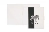 Notesy i bloczki - Biurfol, notes, format A5, Zebra - miniaturka - grafika 1