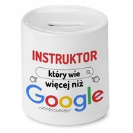 Skarbonki - Skarbonka Dla Instruktora na Urodziny na Prezent z Nadrukiem ze Zdjęciem - miniaturka - grafika 1