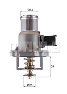 Termostaty - Termostat, płyn chłodzący Mahle TM 55 105 - miniaturka - grafika 1