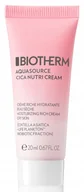 Kremy do twarzy - Biotherm Aquasource Cica Nutri Cream krem nawilżający i regenerujący 20 ml - miniaturka - grafika 1