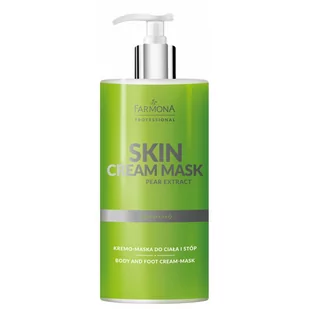 Kremo-maska do ciała i stóp Farmona Skin Cream Mask Pear Extract 500 ml - Pielęgnacja stóp - miniaturka - grafika 1