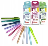 Kredki, ołówki, pastele i pisaki - Pisaki pędzelkowe PENTEL Sign Pen Brush 12k pastel - miniaturka - grafika 1