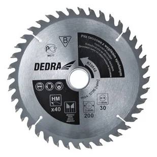 Dedra Tarcza do cięcia H13014 130 x 20 mm do drewna - Materiały ścierne - miniaturka - grafika 1