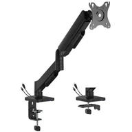 Uchwyty do monitorów - Uchwyt do monitora GEMBIRD MA-DA1U-01 17-32 cali Czarny - miniaturka - grafika 1