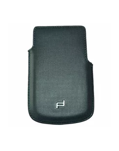 Blackberry PD Premium Cubic Leather Case Ultram P`9981 blue - Etui i futerały do telefonów - miniaturka - grafika 1