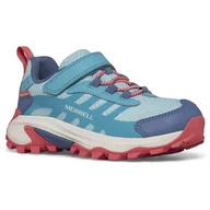 Buty dla chłopców - Buty dziecięce Merrell Moab Speed 2 Low A/C Wtpf Rozmiar butów (UE): 35 / Kolor: niebieski/czerwony - miniaturka - grafika 1