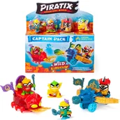 Figurki dla dzieci - Pirtix s.4 - Wild Kingdom - Zestaw Captain Pack - miniaturka - grafika 1