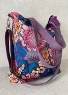 Torebki damskie - Torba na ramię XXL - bajeczny ogród - miniaturka - grafika 1