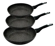 Patelnie - Klausberg Zestaw patelni granitowych 20/24/28cm Klausberg KB-7290 KB-7290 - miniaturka - grafika 1