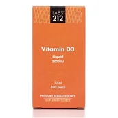 Suplementy naturalne - LABS212 LABS212 Vitamin D3 2000 IU krople LABS5442 - miniaturka - grafika 1
