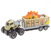 Samochody i pojazdy dla dzieci - Euro Baby Zabawka dino na lawecie 579453 EBZKLX600182 - miniaturka - grafika 1