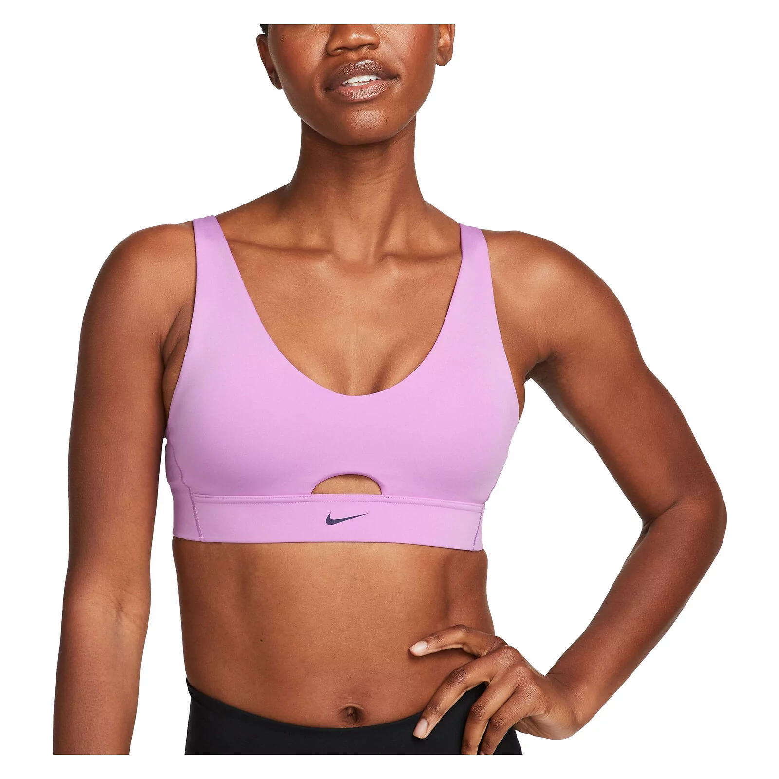 Biustonosz treningowy Nike Indy Plunge Cutout DV9837