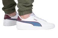 Sneakersy damskie - Puma, Buty sneakersy Smash 3.0 Retro Prep 38937601, rozm. 45, Biały - miniaturka - grafika 1