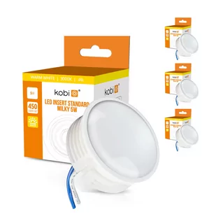 Zestaw 3x moduł LED INSERT 5W 3000K MILKY - Żarówki LED - miniaturka - grafika 1