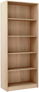 Regał Sven R006 Dąb Sonoma 180x74x35 cm - Regały - miniaturka - grafika 1