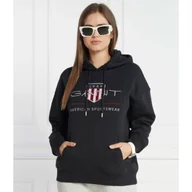 Bluzy damskie - Gant Bluza | Regular Fit - miniaturka - grafika 1