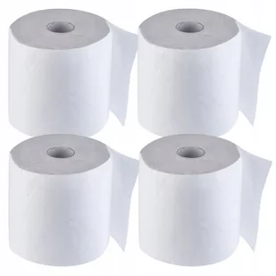 Ręcznik Papierowy Czyściwo Celuloza Biały 60m 4szt - Ściereczki, gąbki, czyściki - miniaturka - grafika 1