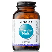 Serce i układ krążenia - Viridian Cardio Multi Suplement diety 60 kaps. - miniaturka - grafika 1