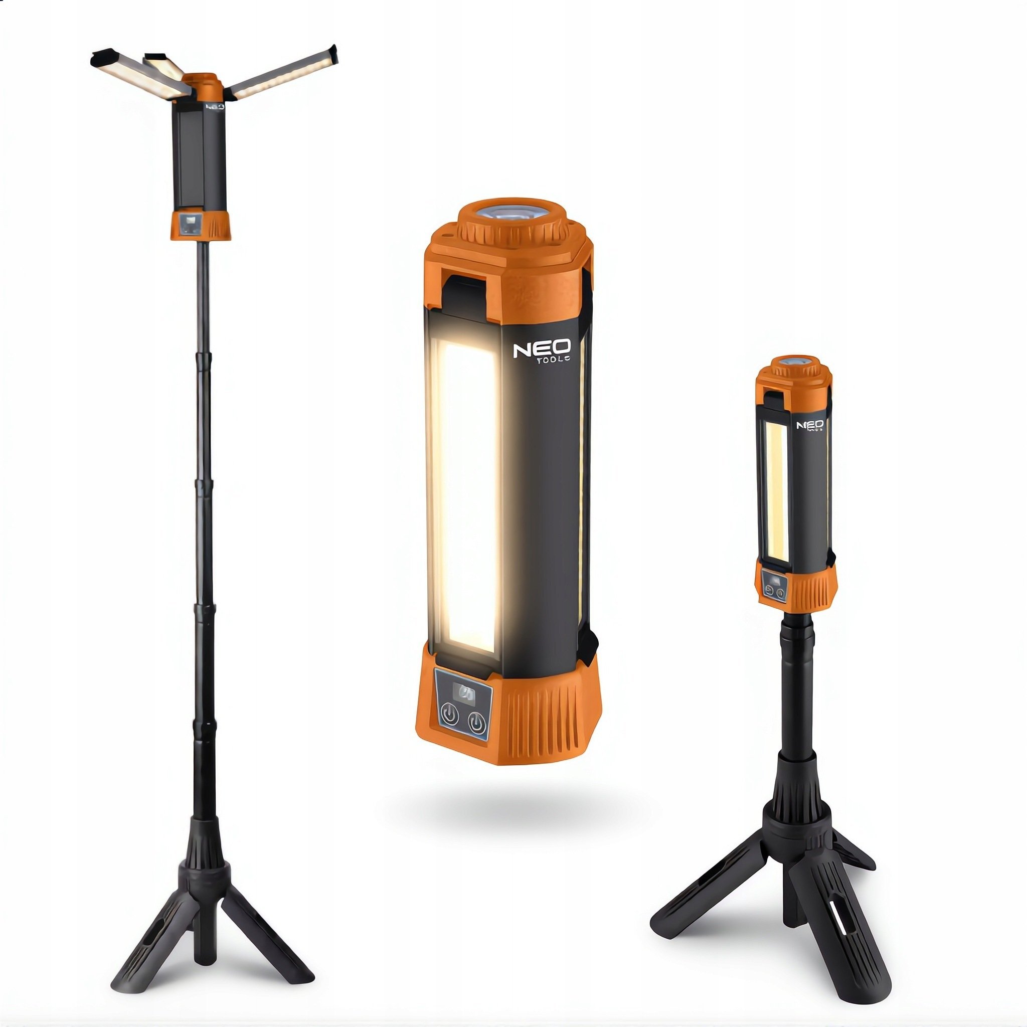 Neo Lampa akumulatorowa ze statywem 3000 lm 99-137