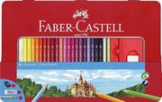 Przybory szkolne - Faber-Castell Kredki ZAMEK 48kol op.metal.Faber Castel 115888 AMEX - miniaturka - grafika 1