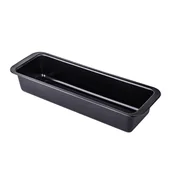 Formy do ciast - Blacha do pieczenia tłoczona) "non-stick" 350x110 czarna - miniaturka - grafika 1