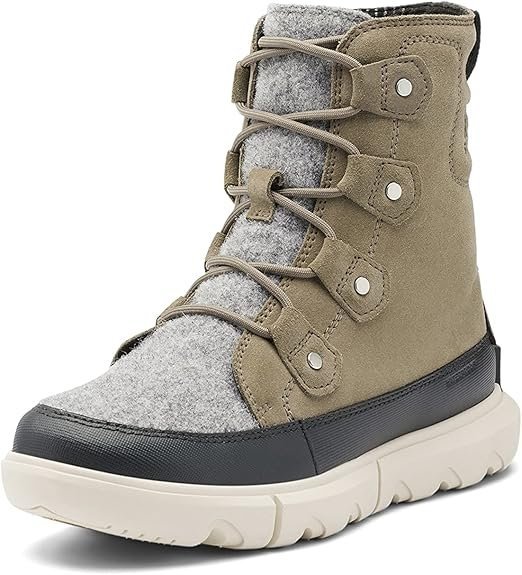 SOREL ŚNIEGOWCE DAMSKIE SZNUROWANE ZE SKÓRĄ 37 JŻA