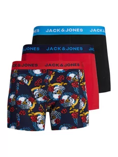 Jack&Jones Junior Komplet 3 par bokserek Limit 12217759 Kolorowy - Majtki dla dzieci - miniaturka - grafika 1