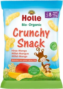 HOLLE 175Holle Chrupki Jaglane z Mango od. 8 miesiąca 25g EKO LASCHRUPJAGMA - Zdrowa żywność - miniaturka - grafika 1