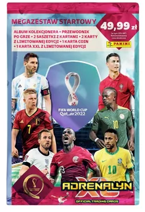 FIFA World Cup Qatar 2022 Adrenalyn XL Mega Zestaw Startowy z Kartami - Czasopisma - miniaturka - grafika 1