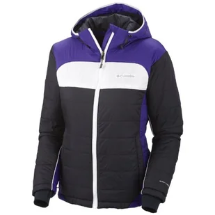 Columbia Damska kurtka funkcyjna Shimmer Flash Jacket niebieski abyss, hyper purple XL - Kurtki damskie - miniaturka - grafika 1