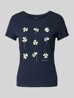 Koszulki i topy damskie - T-shirt z nadrukiem z motywem i logo - miniaturka - grafika 1