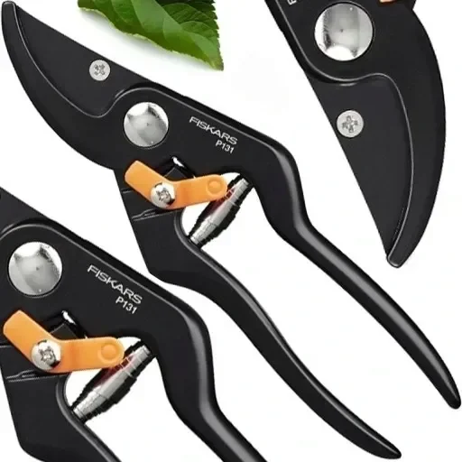 Fiskars Sekator Nożycowy Metalowy Ogrodowy Ostry Do Młodych Gałęzi P131