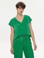 Koszulki i topy damskie - Vero Moda T-Shirt Marys Dana 10300421 Zielony Regular Fit - miniaturka - grafika 1