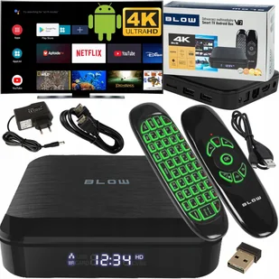 BLOW Smart TV Android Blow Bluetooth z klawiaturą - TV Box - miniaturka - grafika 2