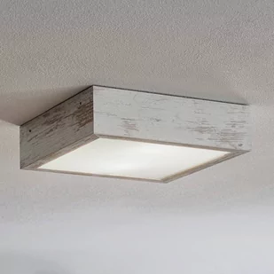 Lampa sufitowa Tromsö, 30x30 cm, biały antyczny - Lampy sufitowe - miniaturka - grafika 2