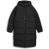 Kurtki i kamizelki sportowe damskie - Damski płaszcz zimowy Puma Mono Hooded Parka Rozmiar: M / Kolor: czarny - miniaturka - grafika 1