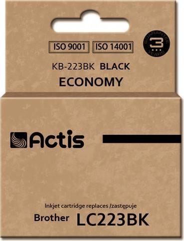 Tusz Actis Tusz ACTIS KB-223Bk zamiennik Brother LC223BK Standard 16 ml czarny