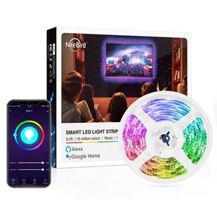Tuya NiteBird - pasek LED RGB - 2,8m + sterownik WiFi REM-16913 - Taśmy LED - miniaturka - grafika 1