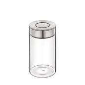Pojemniki kuchenne - Cilio Pojemnik kuchenny Vetro szkło/stel nierdzewna 1,0 l śred 10 x 18 cm CI-152548 - miniaturka - grafika 1