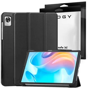 Etui z klapką obudowa Alogy Book Cover do Realme Pad Mini 8.7 Czarny + Szkło - Etui do tabletów - miniaturka - grafika 8