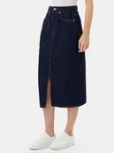 Spódnice - Pepe Jeans Spódnica jeansowa PL901186 Niebieski Regular Fit - miniaturka - grafika 1