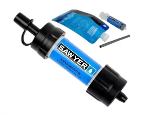 Sawyer - Filtr do wody Mini Water Filtration System - Niebieski - SP128 - Survival - akcesoria - miniaturka - grafika 2
