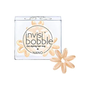 InvisiBobble Gumki do włosów 3 szt. - Nano To Be or Nude Gumki do włosów 3 szt. - Nano To Be or Nude - Ozdoby do włosów - miniaturka - grafika 1