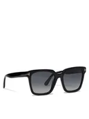 Okulary przeciwsłoneczne - Tom Ford Okulary przeciwsłoneczne Selby FT0952/S 01D Czarny - miniaturka - grafika 1