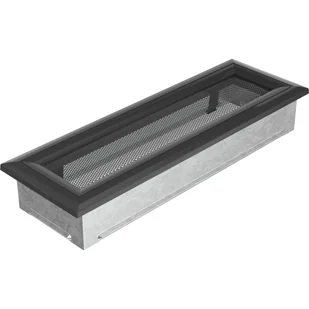 Kratki.pl KRATKA KOMINKOWA OSKAR GRAFITOWA 110X320 MM 32OG - Akcesoria kominkowe - miniaturka - grafika 1