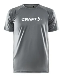 Koszulka męska Craft  CORE Unify Logo Grey S - Koszulki męskie - miniaturka - grafika 1